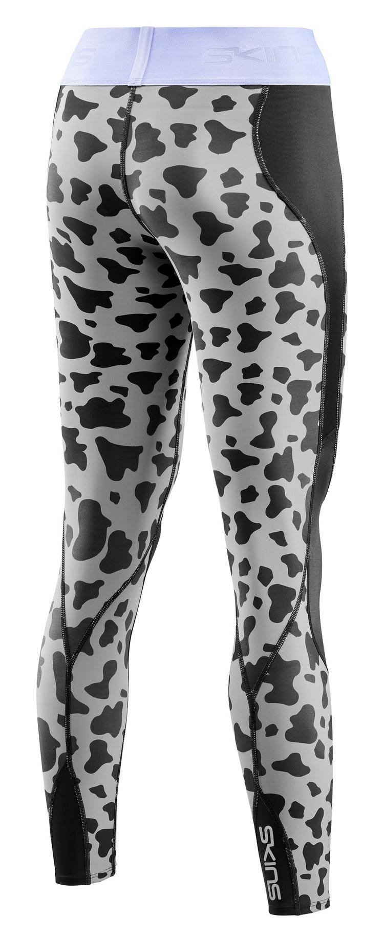 Skins Skins S3 Long Tights Tights Damen - Animal Black - 0 | SportScheck