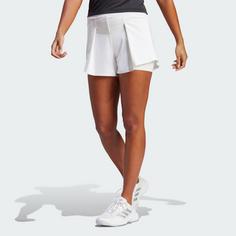 Rückansicht von adidas Tennis Match Shorts Funktionsshorts Damen White