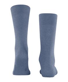 Rückansicht von Burlington Socken Freizeitsocken Herren light jeans (6662)