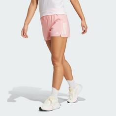 Rückansicht von adidas Own the Run Shorts Funktionsshorts Damen Semi Pink Spark