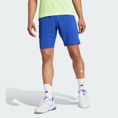 Rückansicht von adidas Tennis Ergo Shorts Funktionsshorts Herren Semi Lucid Blue