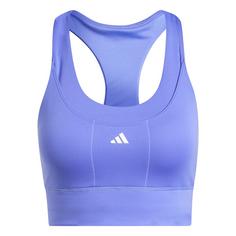 adidas Run Pocket Medium-Support Sport-BH Sport-BH Damen Semi Cobalt Blue