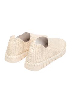 Rückansicht von Ilse Jacobsen TULIP3031 Slipper Damen Sahne