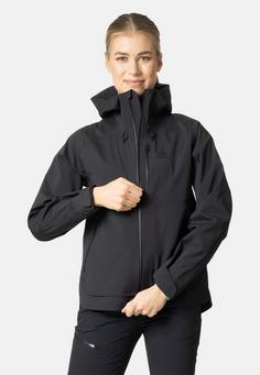 Rückansicht von Odlo Hardshelljacke Damen black(15000)