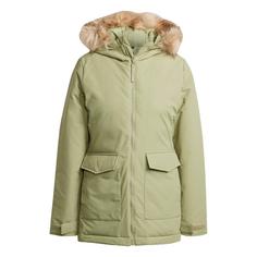 adidas Paveric Fur Parka Softshelljacke Damen Tent Green