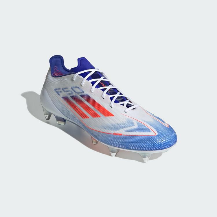 adidas adidas F50 Elite SG Fu&szlig;ballschuh Fu&szlig;ballschuhe - Cloud White / Solar Red / Lucid Blue - 2 | SportScheck