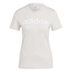 adidas LOUNGEWEAR Essentials Slim Logo T-Shirt T-Shirt Damen Wonder Quartz / White