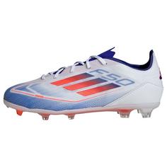 adidas F50 Pro Kids FG Fußballschuh Fußballschuhe Kinder Cloud White / Solar Red / Lucid Blue