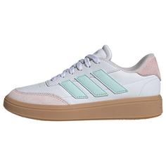 adidas Courtblock Schuh Sneaker Kinder Cloud White / Halo Mint / Almost Pink