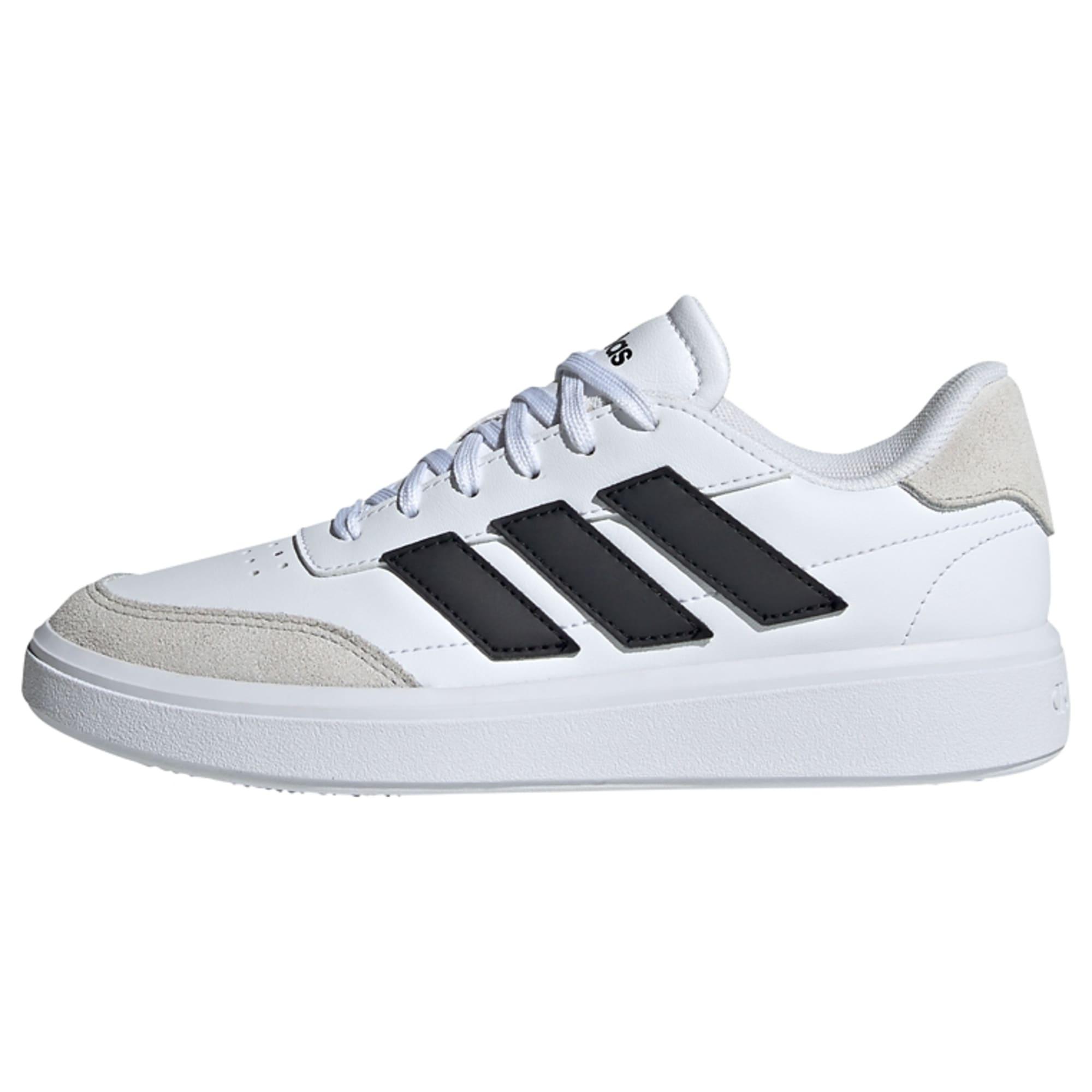 Adidas Courtblock Schuh Sneaker Kinder Cloud White Core Black Grey One im Online Shop von SportScheck kaufen