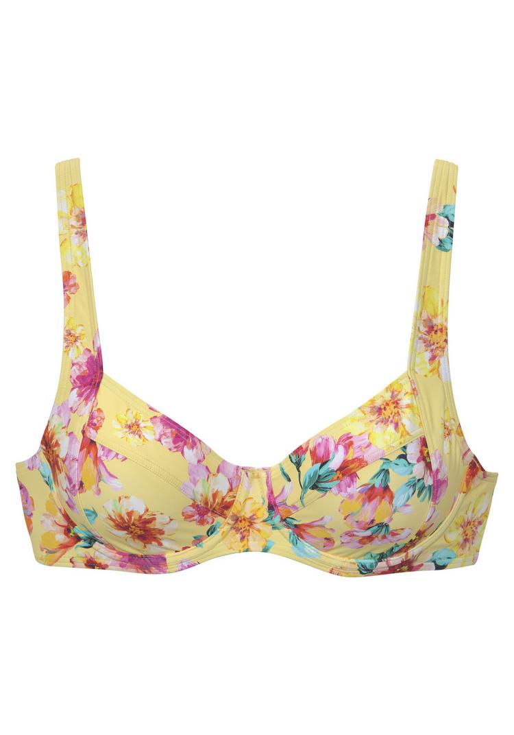 sunseeker sunseeker B&uuml;gel-Bikini-Top Bikini Oberteil Damen - gelb bedruckt - 0 | SportScheck