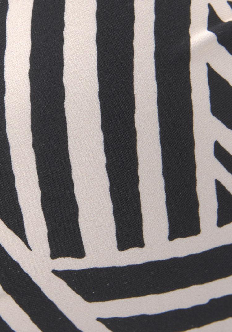 Lascana Lascana Push-Up-Bikini-Top Bikini Oberteil Damen - schwarz-creme - 1 | SportScheck