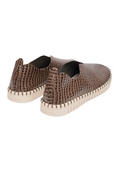 Rückansicht von Ilse Jacobsen TULIP3031 Slipper Damen Mud