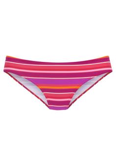 S.OLIVER Bikini-Hose Bikini Hose Damen pink bedruckt