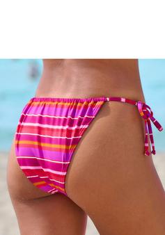 Rückansicht von S.OLIVER Bikini-Hose Bikini Hose Damen pink bedruckt