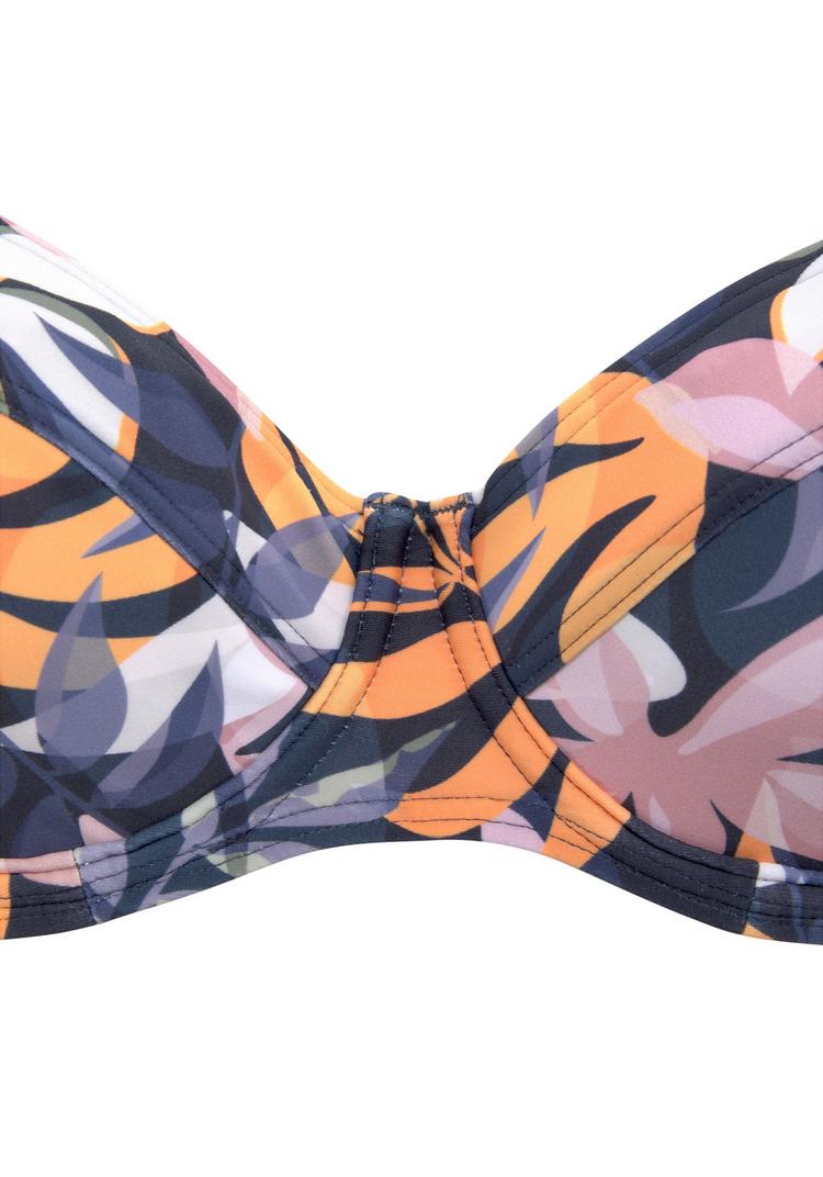 LASCANA Active LASCANA Active B&uuml;gel-Bikini-Top Bikini Oberteil Damen - nachtblau bedruckt - 1 | SportScheck