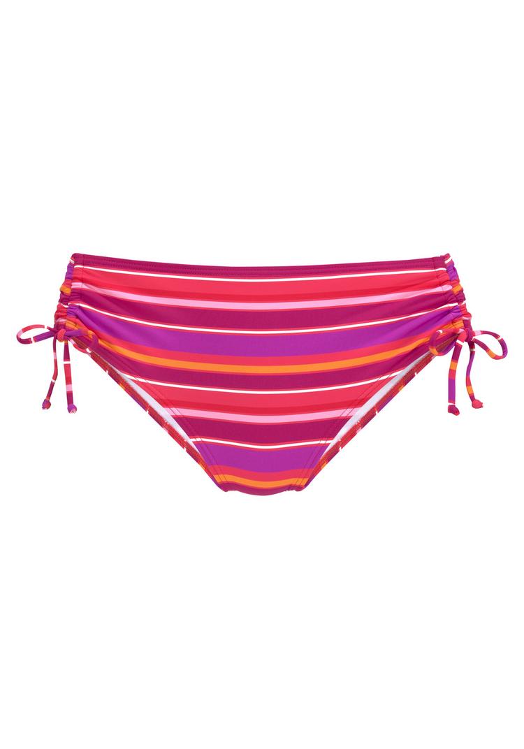 S.OLIVER S.OLIVER Bikini-Hose Bikini Hose Damen - pink bedruckt - 0 | SportScheck