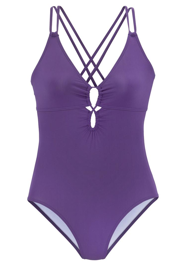 S.OLIVER S.OLIVER Badeanzug Badeanzug Damen - lila - 0 | SportScheck