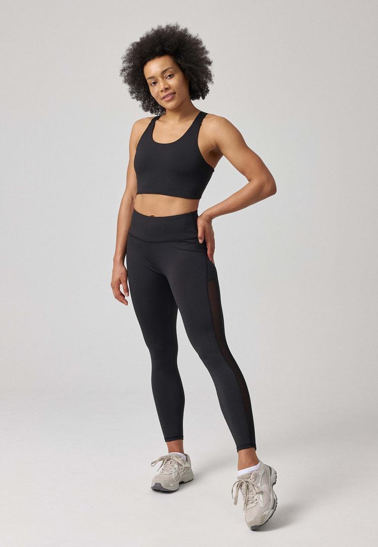 Snocks Snocks High Waist Leggings Mesh Tights Damen - Schwarz - 2 | SportScheck