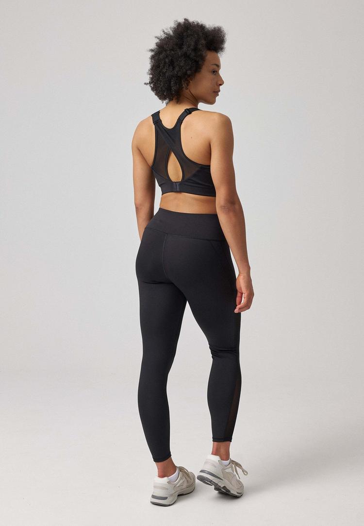 Snocks Snocks High Waist Leggings Mesh Tights Damen - Schwarz - 3 | SportScheck