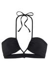 S.OLIVER Bandeau-Bikini-Top Bikini Oberteil Damen - schwarz