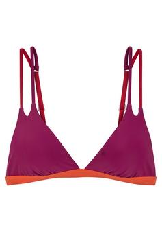 S.OLIVER Triangel-Bikini-Top Bikini Oberteil Damen berry-orange