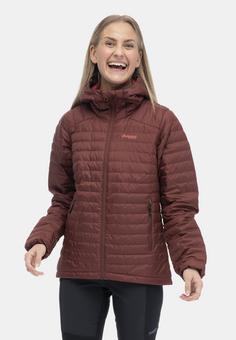 Rückansicht von Bergans of Norway Lava Light Daunenjacke Damen Amarone Red