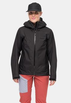 Rückansicht von Bergans of Norway Vaagaa Light Hardshelljacke Damen schwarz