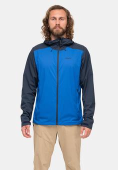 Rückansicht von Bergans of Norway Rabot Windbreaker Herren Space Blue/Navy Blue