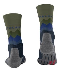 Rückansicht von Falke TK2 Explore Laufsocken Herren space blue (6116)