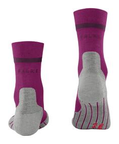 Rückansicht von Falke RU4 Endurance Laufsocken Damen radiant orchid (8692)