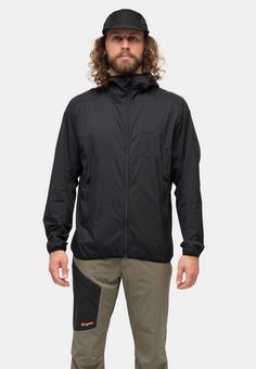 Rückansicht von Bergans of Norway Vaagaa Windbreaker Herren schwarz