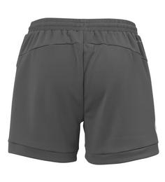 Rückansicht von Kempa PRIME SHORTS WOMEN Funktionsshorts Damen anthra