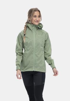 Rückansicht von Bergans of Norway Microlight Windbreaker Damen Jade Green