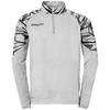 Uhlsport GOAL 25 1/4 ZIP TOP Funktionssweatshirt Kinder - dark grau melange/schwarz