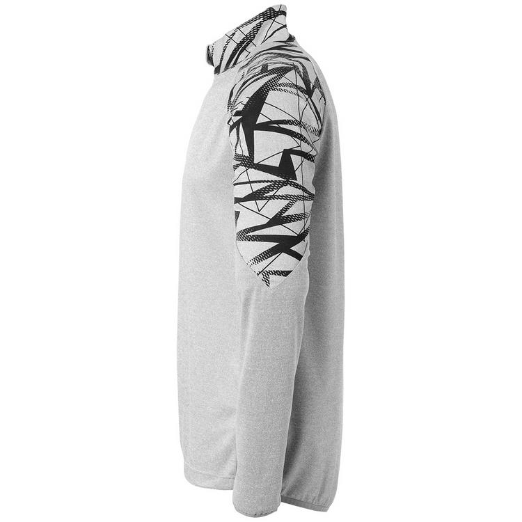 Uhlsport Uhlsport GOAL 25 1/4 ZIP TOP Funktionssweatshirt Kinder - dark grau melange - 0 | SportScheck