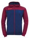Kempa PRIME MULTI Kids Trainingsjacke - deep blau/deep rot