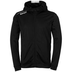 Kempa PLAYER HOOD JACKET Trainingsjacke Kinder schwarz