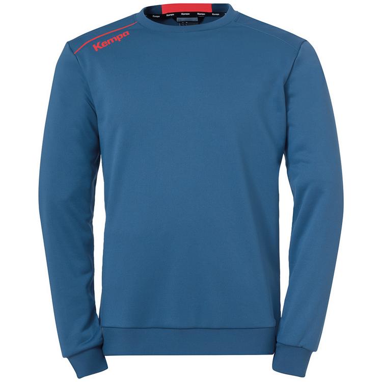 Kempa Kempa PLAYER TRAINING TOP T-Shirt - ice grau/fluo rot - 0 | SportScheck
