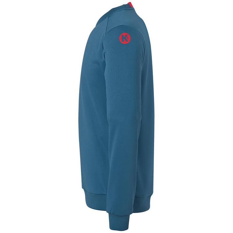 Kempa Kempa PLAYER TRAINING TOP T-Shirt - ice grau/fluo rot - 4 | SportScheck