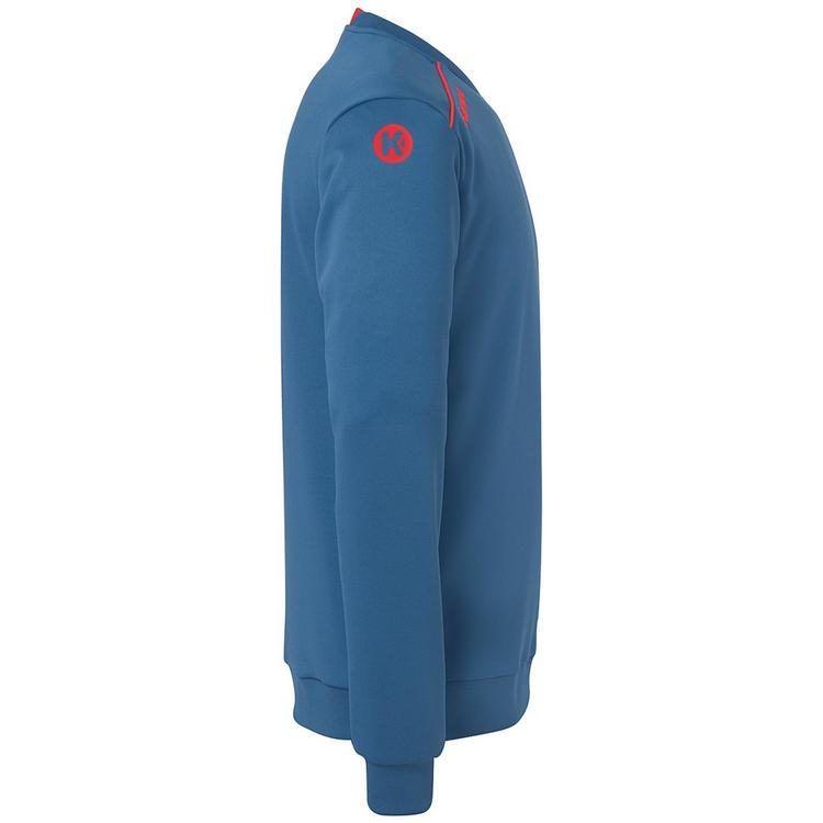 Kempa Kempa PLAYER TRAINING TOP T-Shirt - ice grau/fluo rot - 5 | SportScheck