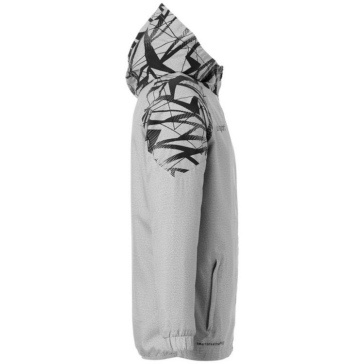 Uhlsport Uhlsport GOAL 25 EVO WOVEN HOOD JACKET Kapuzenjacke Kinder - dark grau melange - 1 | SportScheck