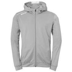 Kempa PLAYER HOOD JACKET Trainingsjacke Kinder dark grau melange