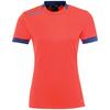 Kempa PLAYER TRIKOT WOMEN T-Shirt Damen - fluo rot/ice grau