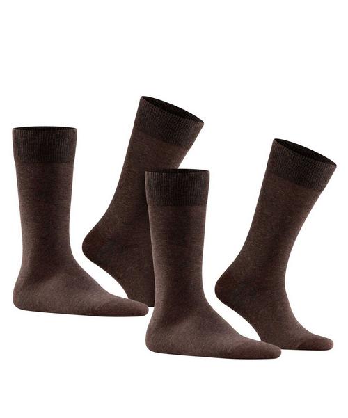 Rückansicht von Falke Socken Freizeitsocken Herren Braun