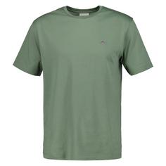 GANT T-Shirt T-Shirt Herren Grün (Dry Green)
