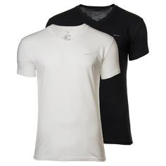 GANT T-Shirt T-Shirt Herren Schwarz/Weiß