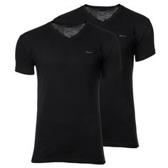 GANT T-Shirt T-Shirt Herren Schwarz