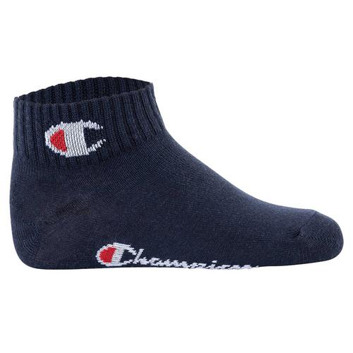 Rückansicht von CHAMPION Socken Socken Blau/Weiß/Grau