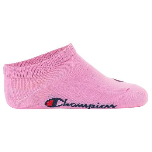 Rückansicht von CHAMPION Socken Socken Pink/Weiß/Blau